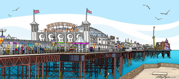 Brighton Palace Pier - Day