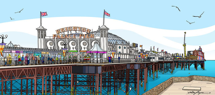 Brighton Palace Pier - Day