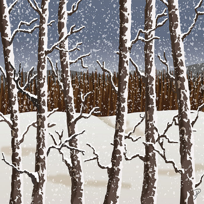 Winter Birches
